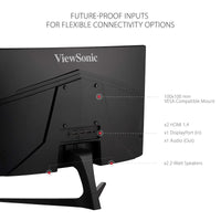 Monitor ViewSonic VX2418C 23,6" TFT LCD AMD FreeSync 165 Hz