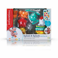 Badespielzeug-Set Infantino Bath Set 17 Stücke Wasserspielzeug