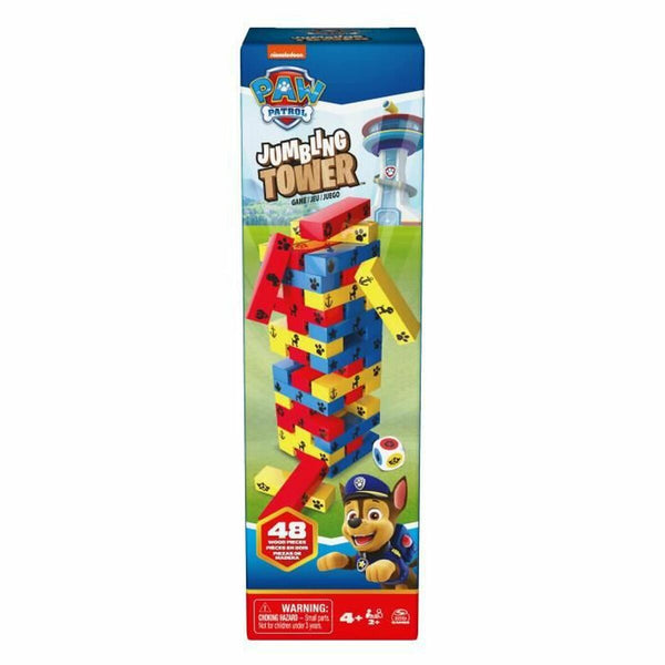 Tischspiel The Paw Patrol JUMBLING TOWER (48 Stücke) (1 Stück)