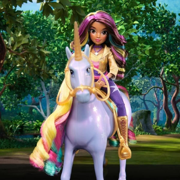 Puppe Spin Master Sophia Academia Unicornio Einhorn 9 Stücke