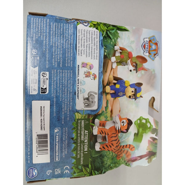 Playset The Paw Patrol Jungle 19,05 x 20,23 x 5,71 cm 4 Stück