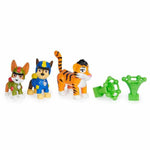 Playset The Paw Patrol Jungle (4 Stück)