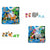 Playset The Paw Patrol Jungle (4 Stück)