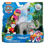 Playset The Paw Patrol Jungle (4 Stück)
