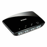 Hub USB D-Link DUB-1340/E Schwarz