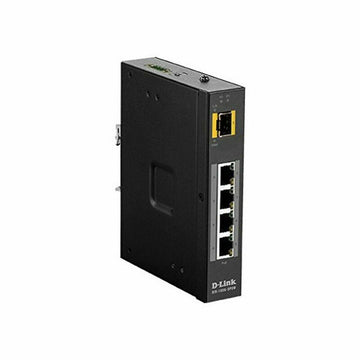 Schalter für das Netz mit Schaltschrank D-Link DIS-100G-5PSW 10 Gbps Schwarz 120 W