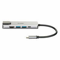 Hub USB C D-Link DUB-M520 Schwarz 60 W