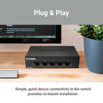 Schalter für das Büronetz D-Link DGS-105GL