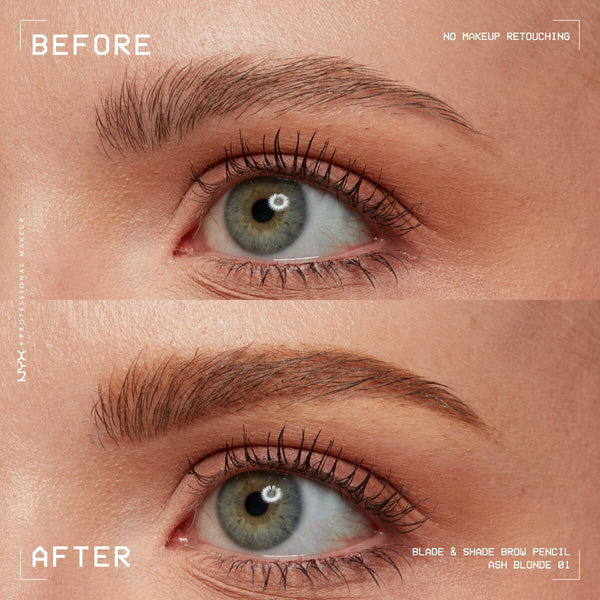 Wachsstift NYX BLADE & SHADE NANO Nº 01-Ash Blonde