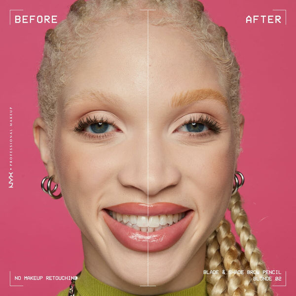 Wachsstift NYX BLADE & SHADE NANO Nº 02 Blonde