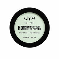 Kompaktpuder NYX HD Finishing Powder mint green Rouge (8 g)
