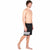 Herren Badehose Hurley Block Party 18" Schwarz
