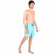 Herren Badehose Hurley Phantom Solid 18" Aquamarin