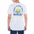 Herren Kurzarm-T-Shirt Hurley Everyday Vacation Weiß