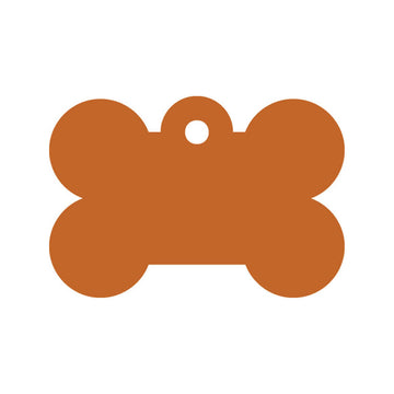 Identifikationsschild für Halsband Imarc Bone Orange