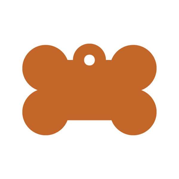 Identifikationsschild für Halsband Imarc Bone Orange