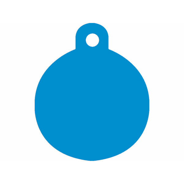 Identifikationsschild für Halsband Imarc Circle Blau