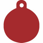 Identifikationsschild für Halsband Imarc Circle Rot