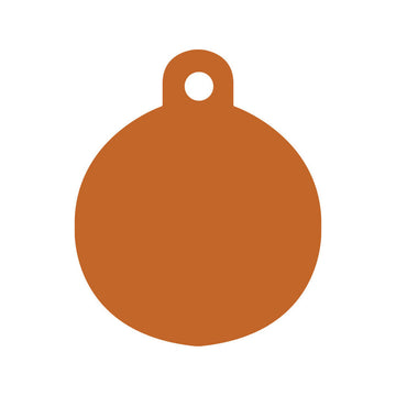 Identifikationsschild für Halsband Imarc Circle Orange