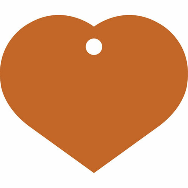 Identifikationsschild Imarc Heart Orange