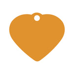 Identifikationsschild für Halsband Imarc Heart Orange