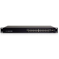 Schalter für das Netz mit Schaltschrank UBIQUITI ES-24-250W 24xGB 2xSFP