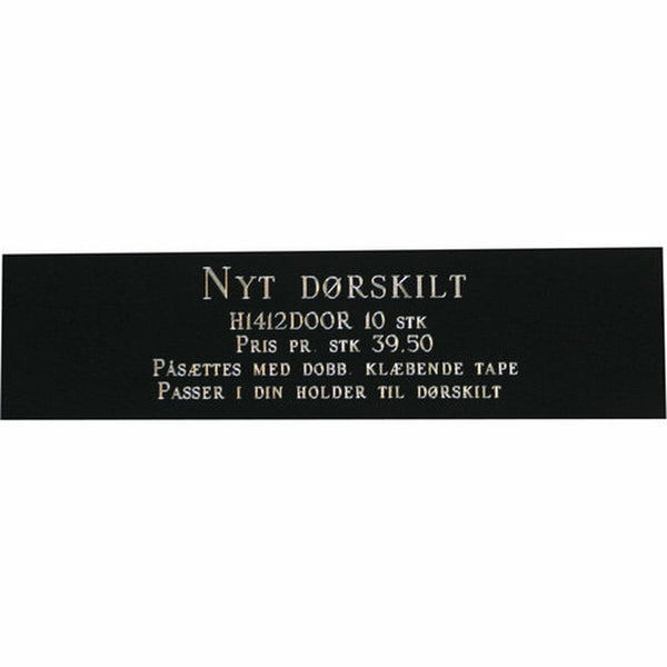 Identifikationsschild für Halsband Imarc Door