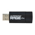 USB Pendrive Patriot Memory Supersonic Rage Lite Schwarz Schwarz/Blau 64 GB