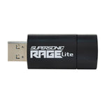 USB Pendrive Patriot Memory Supersonic Rage Lite Schwarz Schwarz/Blau 64 GB