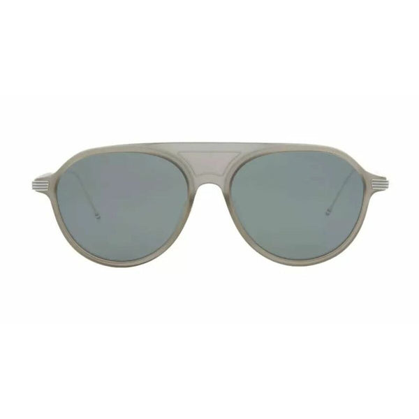 Unisex-Sonnenbrille Thom Browne TB-809-B-GRY-SLV-55-AF Ø 55 mm