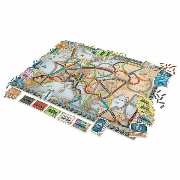 Tischspiel ¡Aventureros al Tren! Europa Asmodee (ES)