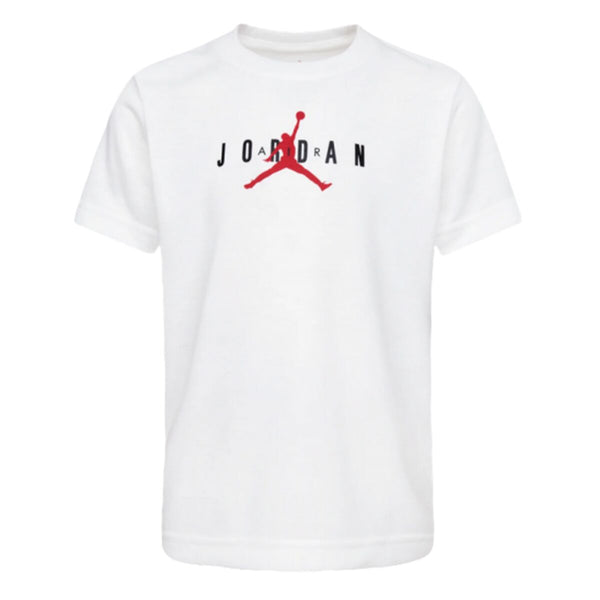 Kurzarm-T-Shirt für Kinder Jordan JUMPMAN SUSTAINABLE GRAPHI 85B922 001 Weiß