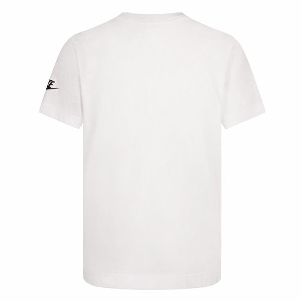 Kurzarm-T-Shirt für Kinder Nike Sport Splash  Weiß
