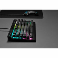 Bluetooth-Tastatur für Tablet Corsair K70 RGB TKL Schwarz Französisch AZERTY