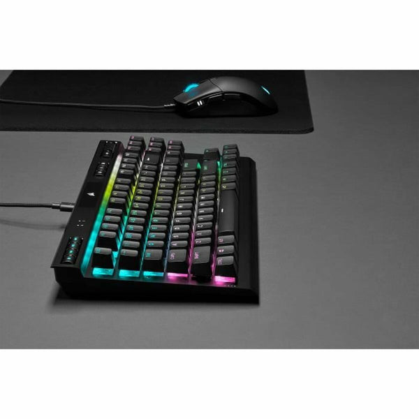 Bluetooth-Tastatur für Tablet Corsair K70 RGB TKL Schwarz Französisch AZERTY