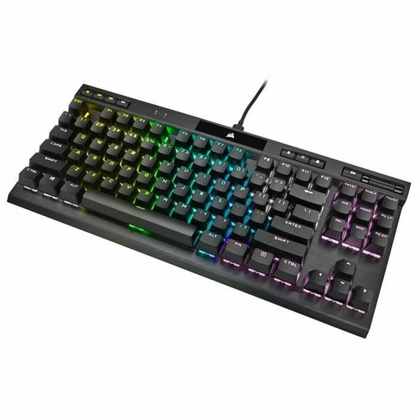 Bluetooth-Tastatur für Tablet Corsair K70 RGB TKL Schwarz Französisch AZERTY