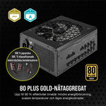 Stromquelle Corsair RM1000x SHIFT ATX 1000 W 80 Plus Gold