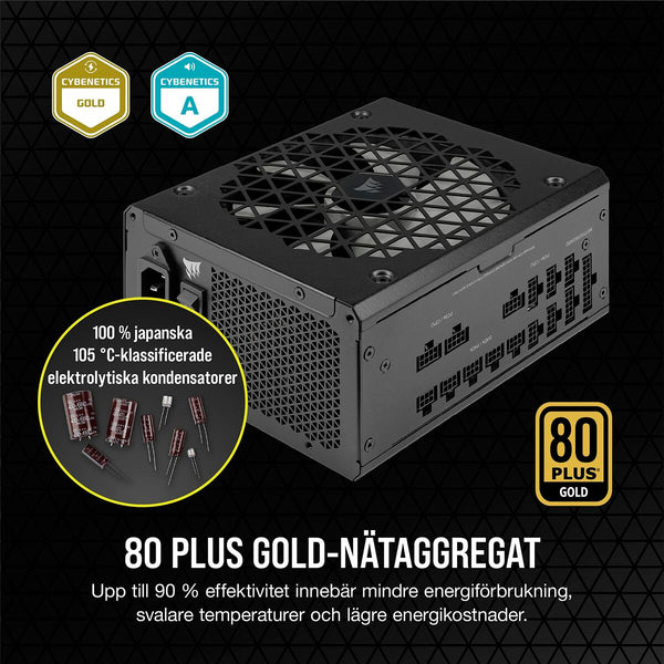 Stromquelle Corsair RM1000x SHIFT ATX 1000 W 80 Plus Gold