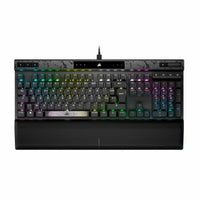 Bluetooth-Tastatur Corsair K70 MAX RGB Schwarz Grau Französisch AZERTY