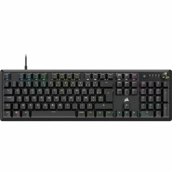 Tastatur Corsair K70 CORE Schwarz Französisch AZERTY