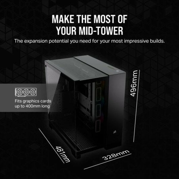 ATX Semi-Tower Gehäuse Corsair CC-9011269-WW Schwarz