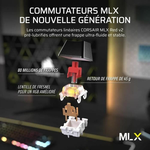 Tastatur Corsair K70 Schwarz