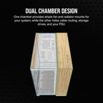 ATX Semi-Tower Gehäuse Corsair CC-9011284-WW Weiß Bunt