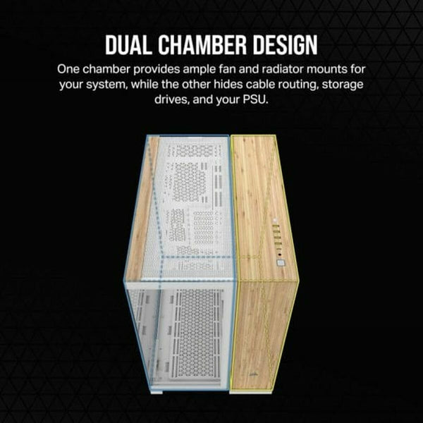 ATX Semi-Tower Gehäuse Corsair CC-9011284-WW Weiß Bunt