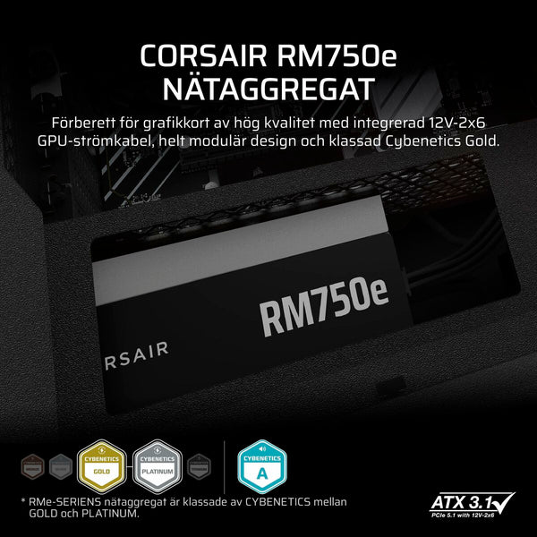 Stromquelle Corsair CP-9020295-EU ATX 750 W 80 Plus Gold
