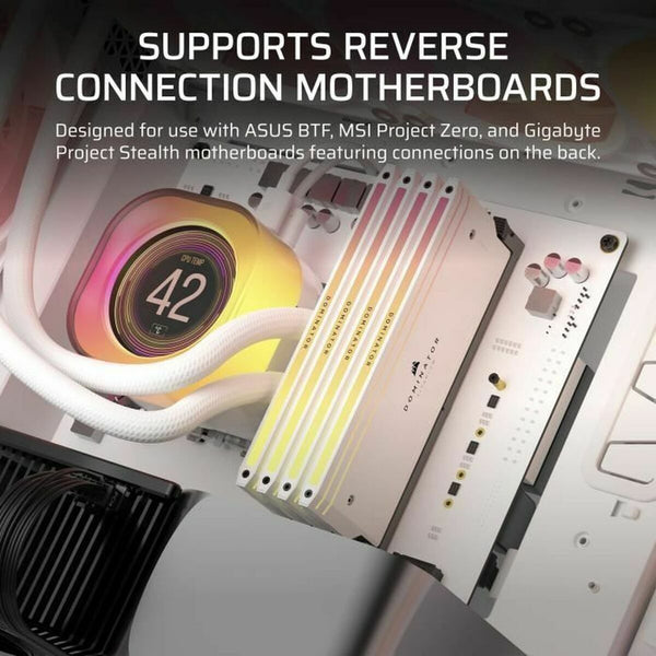 ATX Semi-Tower Gehäuse Corsair CC-9011299-WW Weiß Bunt