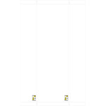 Beistelltisch Lifetime Creme 152 x 74 x 152 cm Stahl Kunststoff