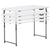 Table Klapptisch Lifetime Weiß 122 x 91,5 x 61 cm Stahl HDPE