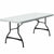 Table Klapptisch Lifetime Weiß rechteckig Stahl Kunststoff 182 x 76 x 73,5 cm
