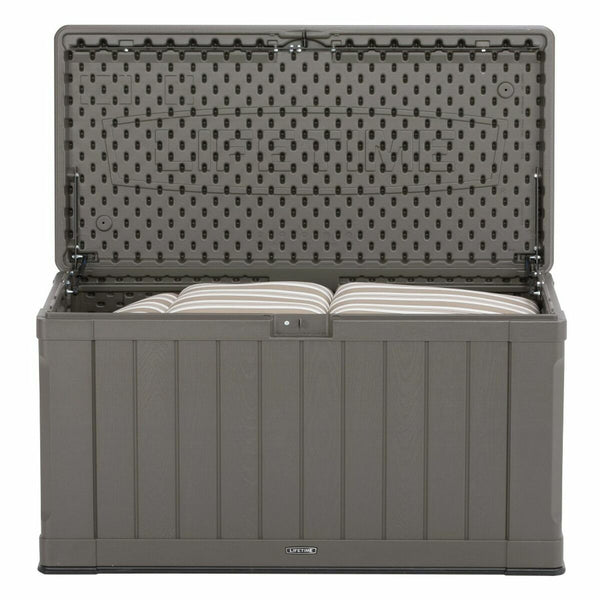 Außenbereich-Truhe Lifetime Braun 440 L Kunststoff 127 x 64 x 67 cm